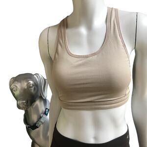 Patagonia Mesh Tan Sports Bra Women's Size Medium